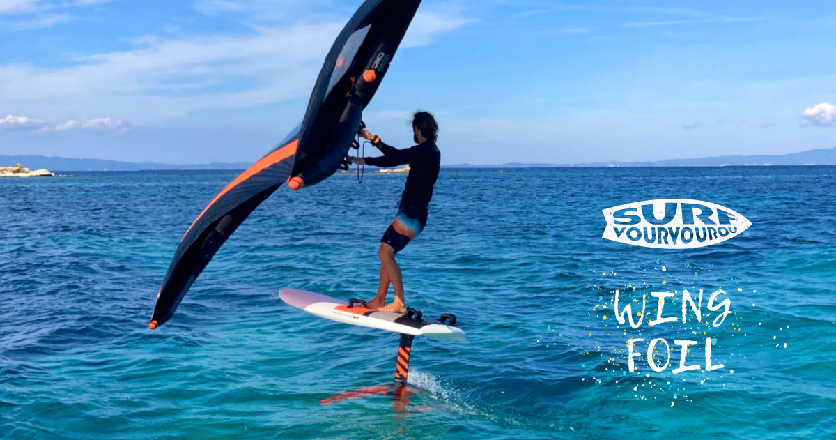 Sweat à Capuche Wing Surf / Wing Foil - Design Pour Wingsurfer Et Wingfoiler - Cadeau Pour Passionnés - 3