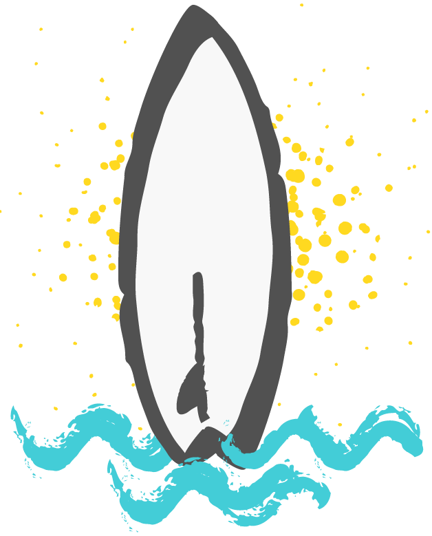 Surfing icon